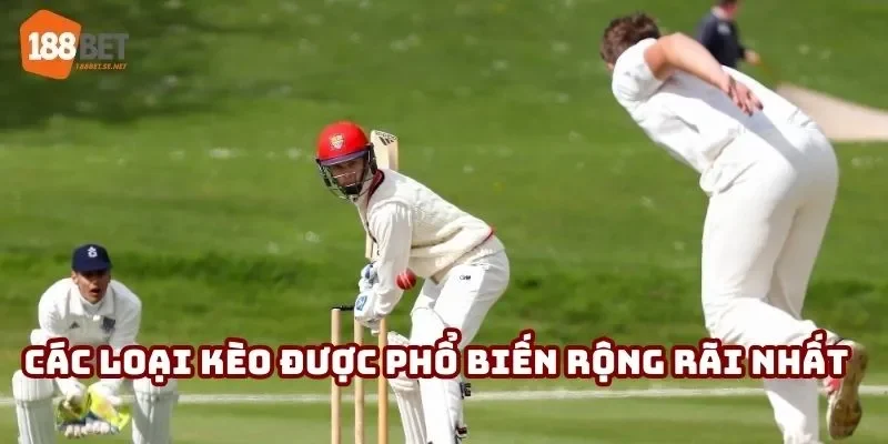 Các loại kèo được phổ biến rộng rãi nhất