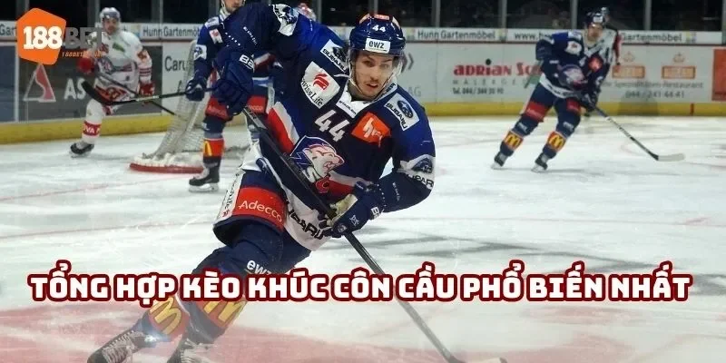 Tổng hợp kèo khúc côn cầu phổ biến nhất